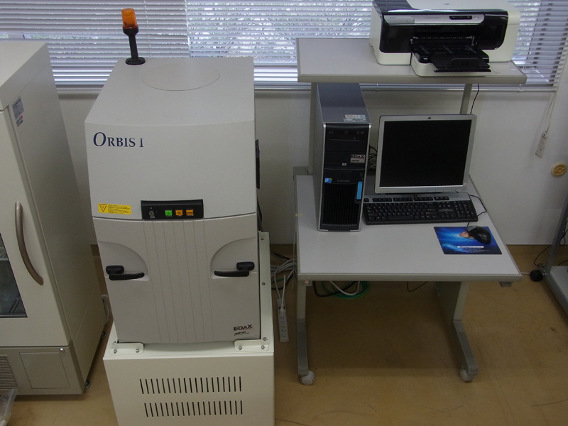 微小部蛍光X線分析装置（ORBIS PC）